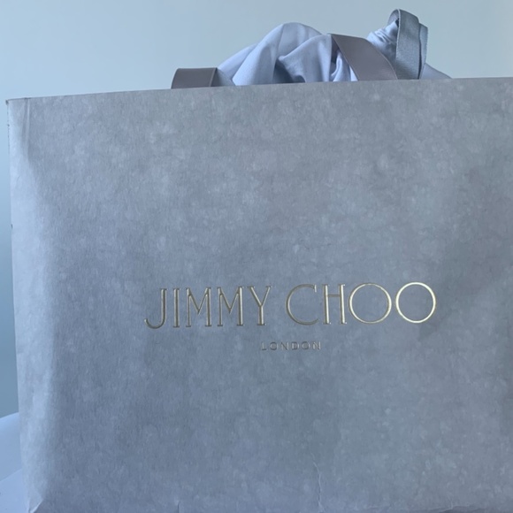 Authentic Jimmy Choo COBALT Suede Tote Bag - Picture 8 of 8